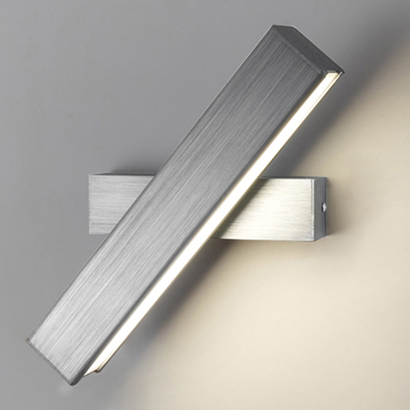 Square Shape Metal Wall Light Modern 1-Light Wall Mounted Light Fixture