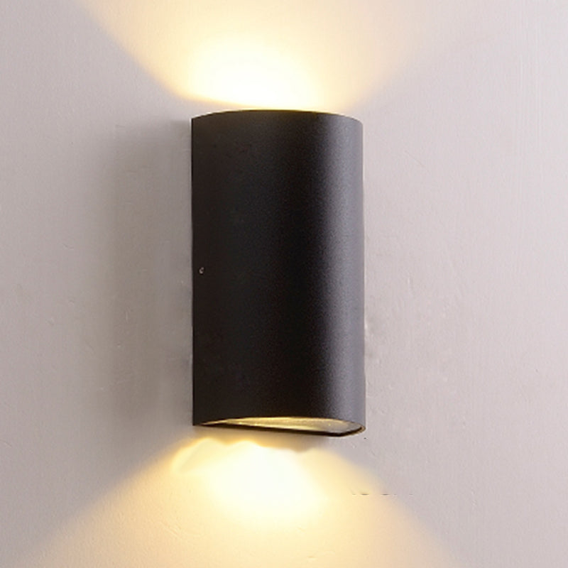 Wandleuchte minimalistische LED -Metallwand montiertes Licht montiert