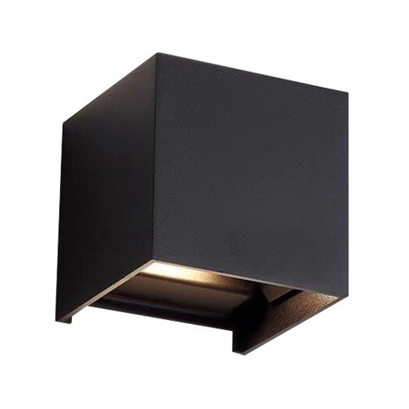 Wandleuchte minimalistische LED -Metallwand montiertes Licht montiert