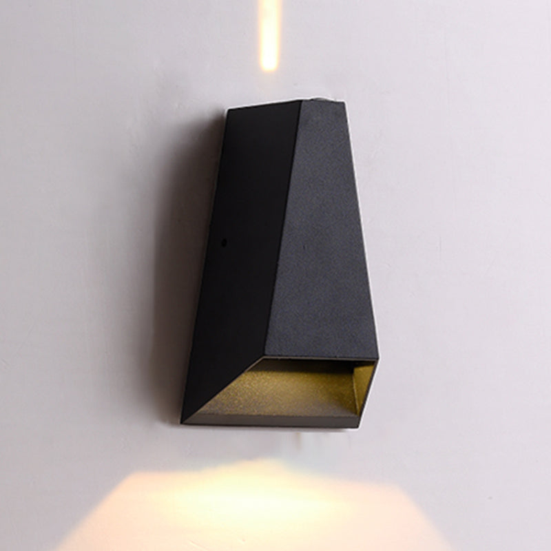 Wandleuchte minimalistische LED -Metallwand montiertes Licht montiert