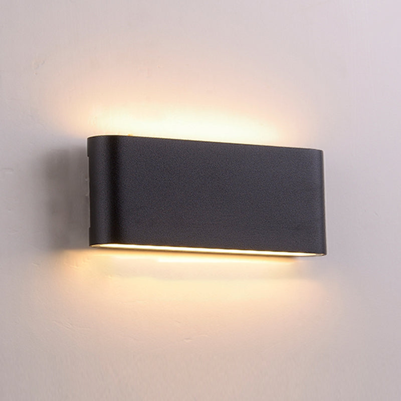 Wandleuchte minimalistische LED -Metallwand montiertes Licht montiert