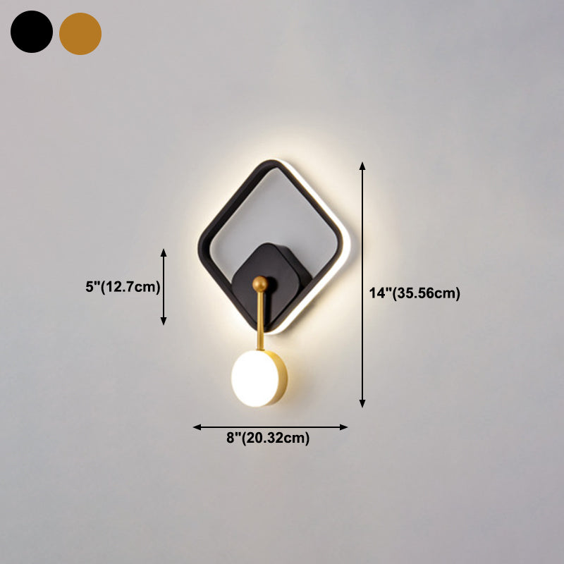 Metal Sconce Light Fixture Modern LED Wall Mount Light Fixture