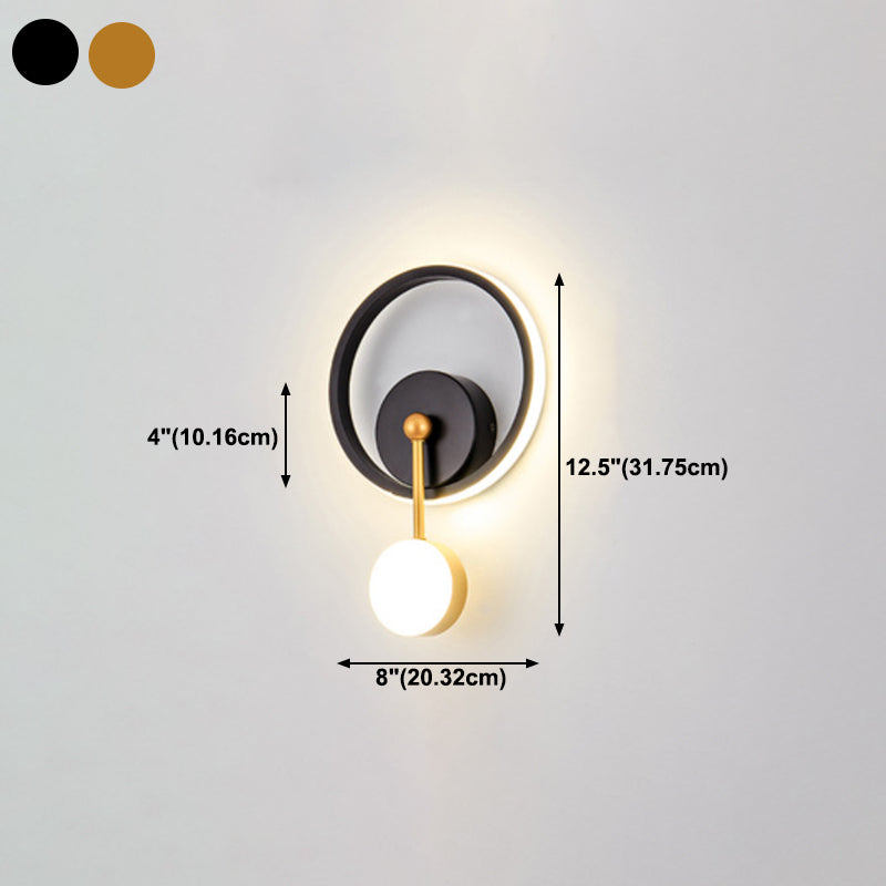 Metal Sconce Light Fixture Modern LED Wall Mount Light Fixture