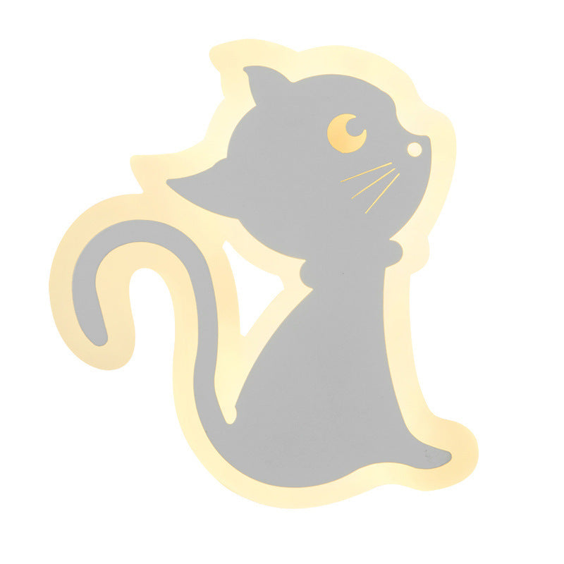 Creative Animals Wall Light Modern LED Wall Light Fixture for Child's Room