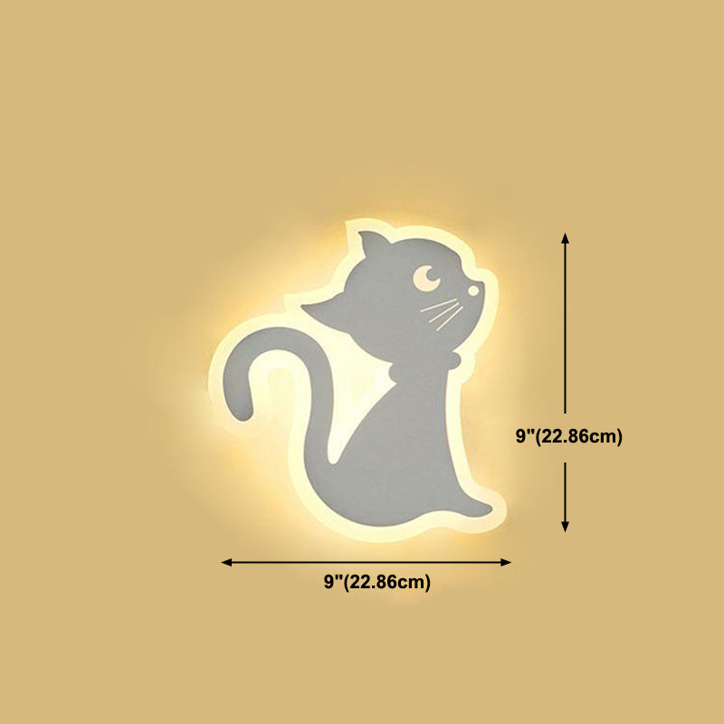 Kreative Tiere Wandleuchte moderne LED -Wandleuchte für Kinderzimmer
