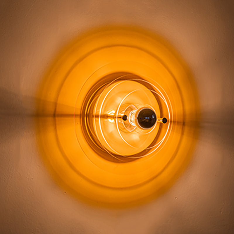 Multi-Layer Wall Sconce Lamp Nordic Acrylic 1-Light Bedroom Wall Light Fixture