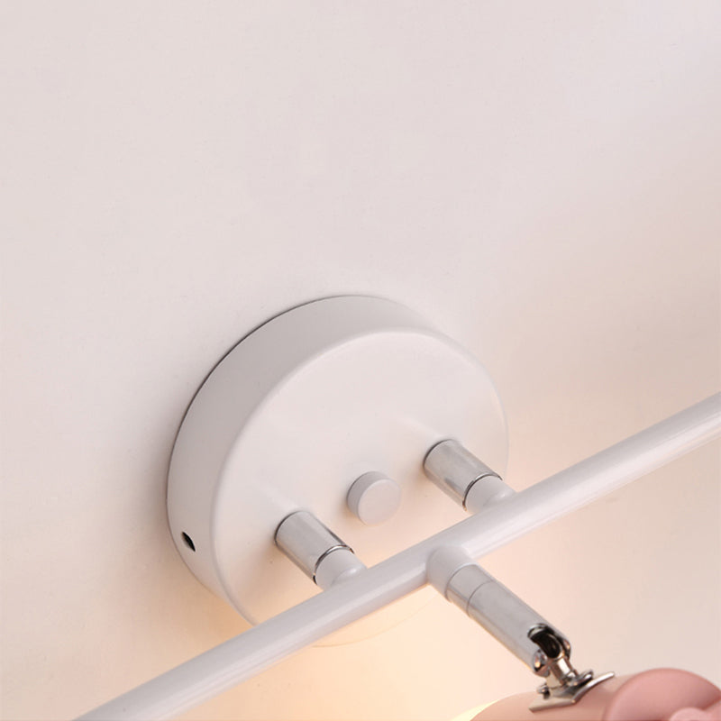 Wall Mount Light Fixture Nordic Metal Kids Bedroom Wall Mount Light
