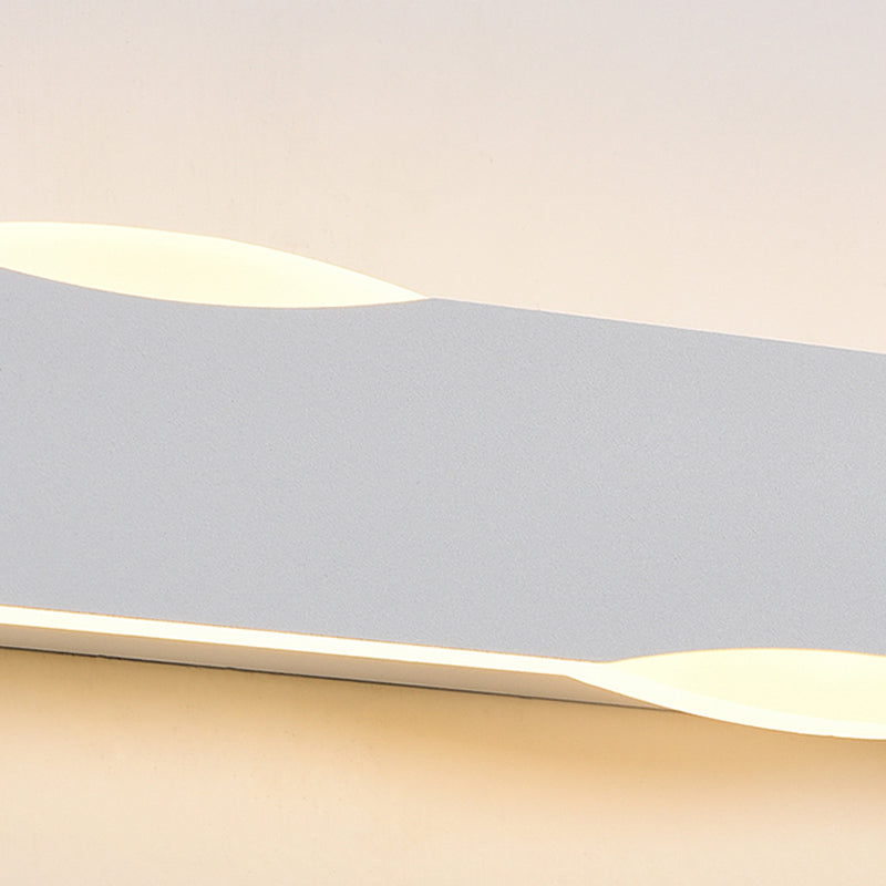 Forma de forma lineal Iluminación de pared de metal Estilo moderno 1 Luz de la pared de luz Luz de la pared de la luz.