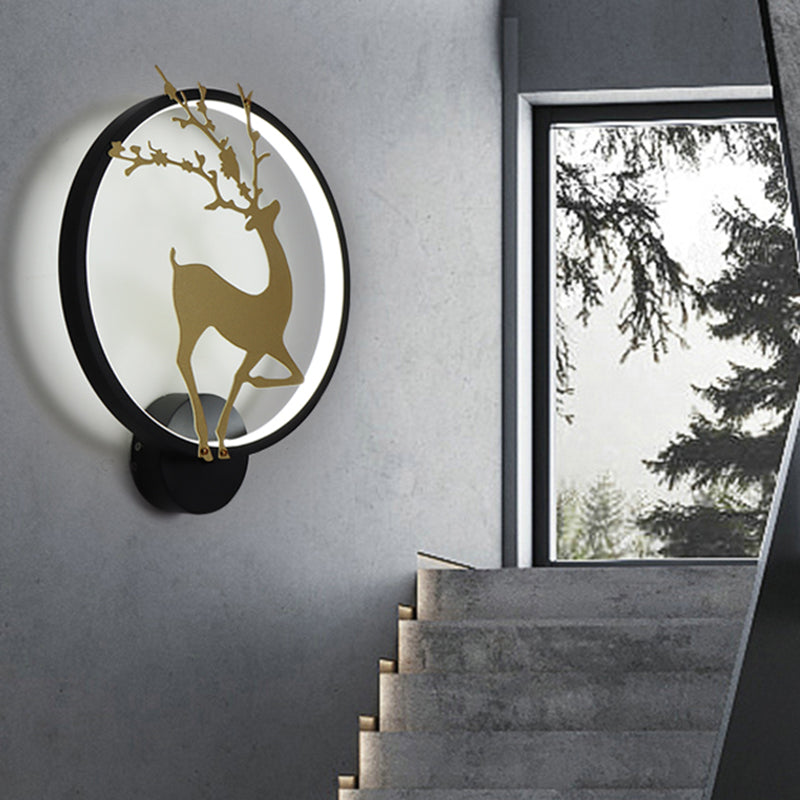 Kids Style Unique Shape Wall Light Metal 1 Light Wall Mounted Light Fixture