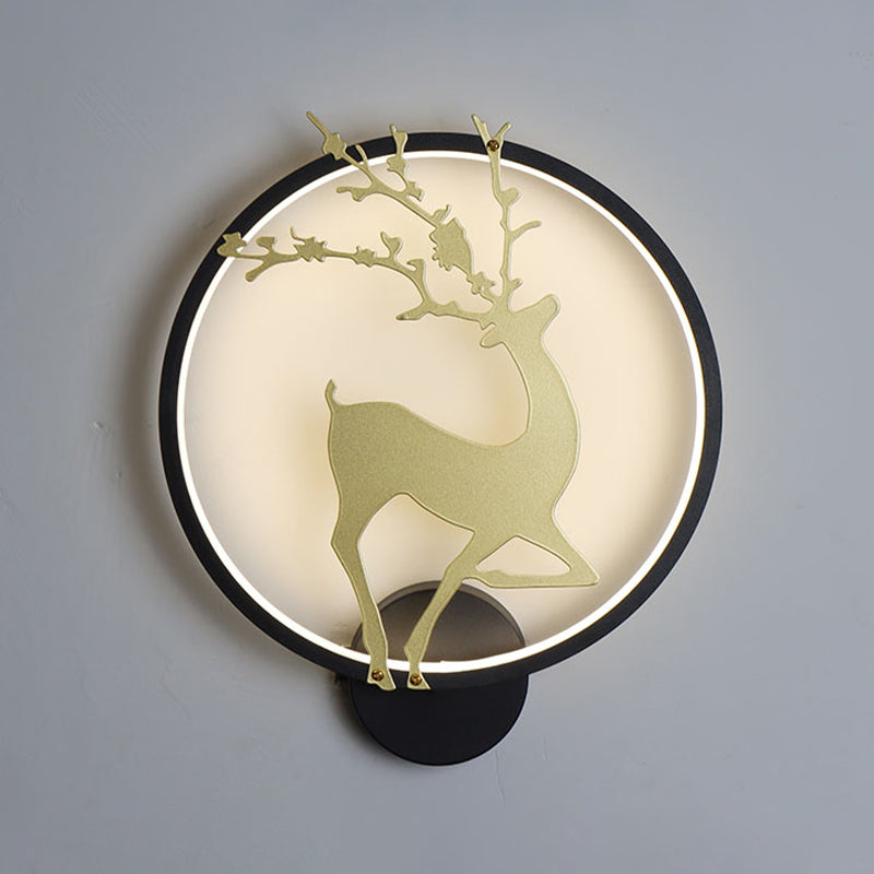 Kids Style Unique Shape Wall Light Metal 1 Light Wall Mounted Light Fixture