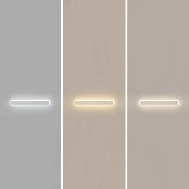 Metal Linear Wall Sconce Lighting Nordic LED Sconce Light Fixture