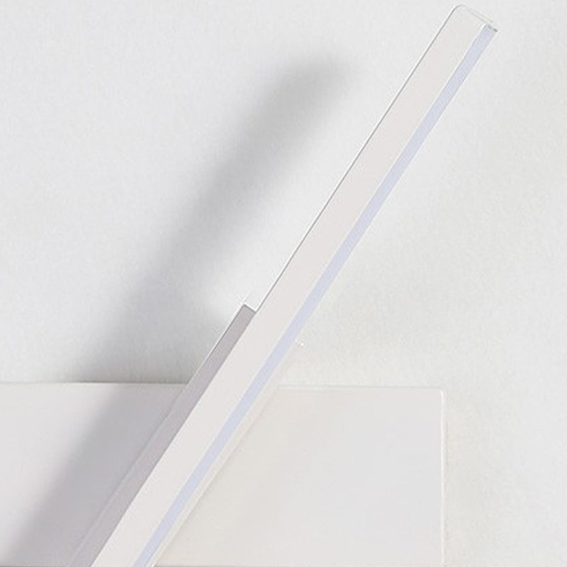 Modern Style Linear Wall Lamps Metal 1 Light Wall Mounted Lamps