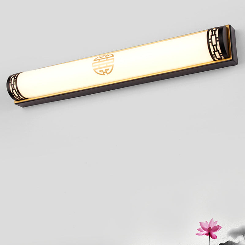 Modern Metallic LED Wall Sconce Linear Bathroom Vanity Lighting Fixture