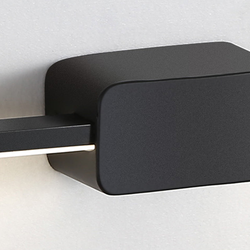 Luce di vanità in metallo postmoderno dritta 1 mirror leggero per il bagno