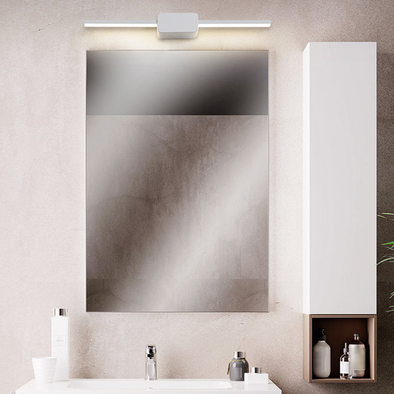 Luce di vanità in metallo postmoderno dritta 1 mirror leggero per il bagno