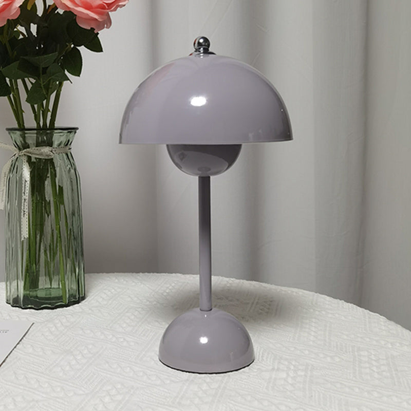 Table de table en forme de dôme lampe de table de nuit en métal de style nordique pour chambre à coucher