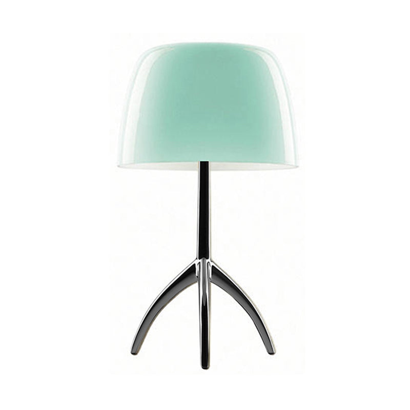 Round Shape Metal Table Lamp Modern Style 1-Light Table Lamp Fixtures