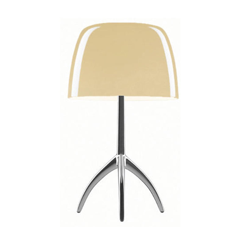 Round Shape Metal Table Lamp Modern Style 1-Light Table Lamp Fixtures