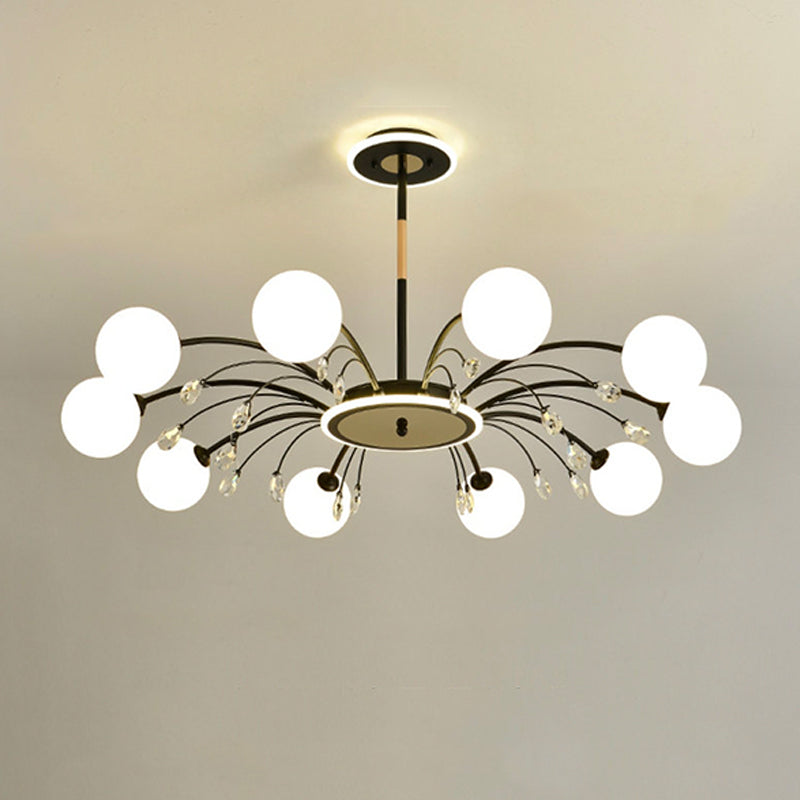 Lustres de pendentifs à nuance sphérique