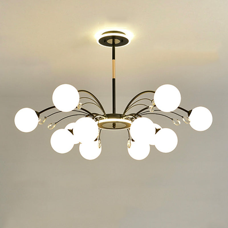 Lustres de pendentifs à nuance sphérique