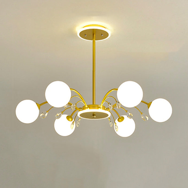 Lustres de pendentifs à nuance sphérique