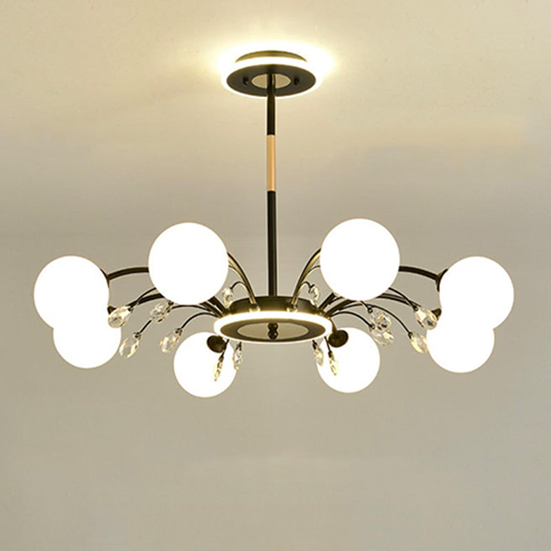 Lustres de pendentifs à nuance sphérique