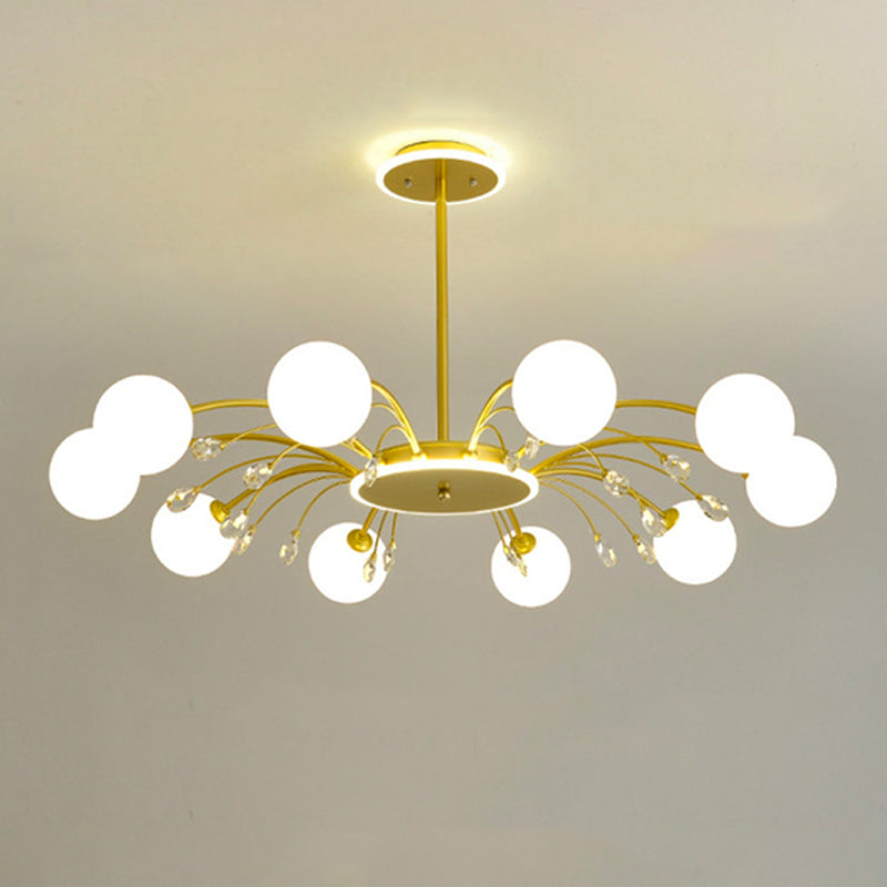 Lustres de pendentifs à nuance sphérique