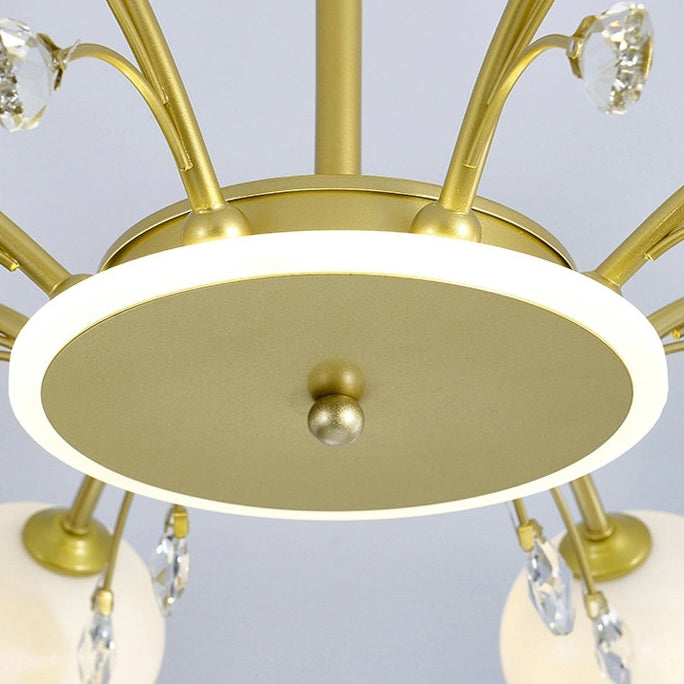 Lustres de pendentifs à nuance sphérique