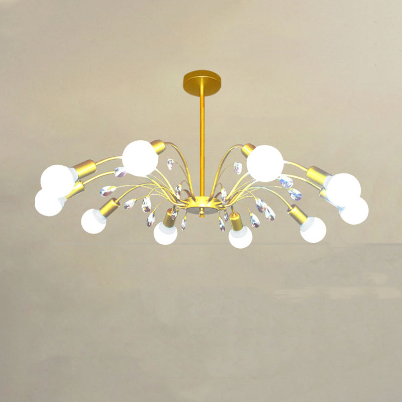Radial Shade Chandelier Lights Contemporary Metal Chandelier Lighting