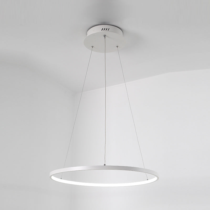 Forme de roue moderne Chandelier Light Metal 1 lustre d'éclairage léger