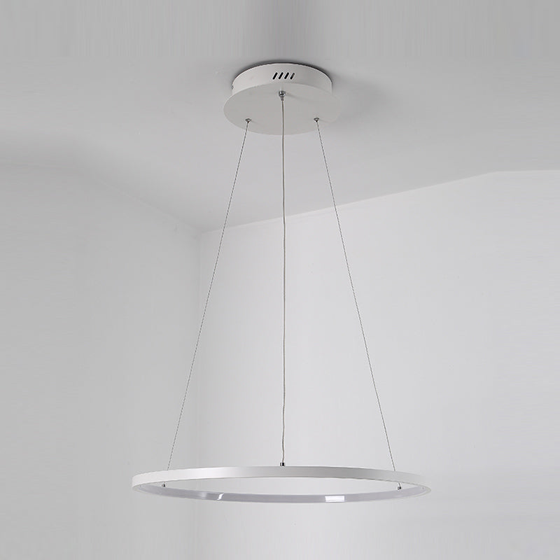 Forme de roue moderne Chandelier Light Metal 1 lustre d'éclairage léger