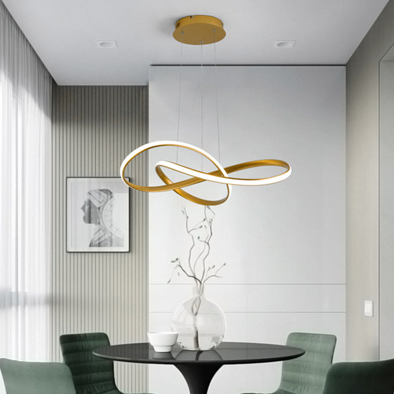 Cycle Shade lampadario Light Light Metal Modern 1 Funzione illuminazione lampadario leggero
