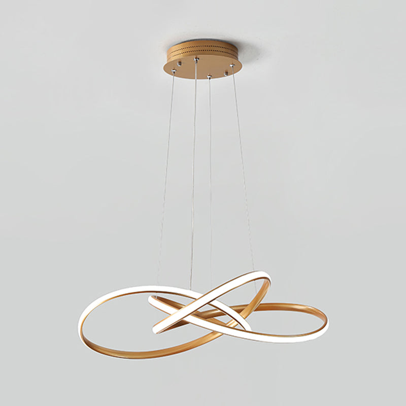 Cycle Shade lampadario Light Light Metal Modern 1 Funzione illuminazione lampadario leggero