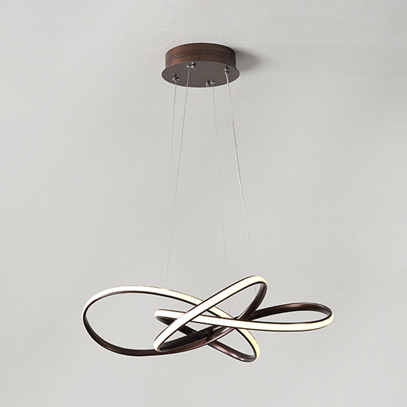 Cycle Shade lampadario Light Light Metal Modern 1 Funzione illuminazione lampadario leggero