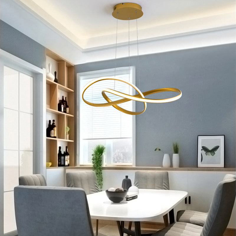 Cycle Shade lampadario Light Light Metal Modern 1 Funzione illuminazione lampadario leggero