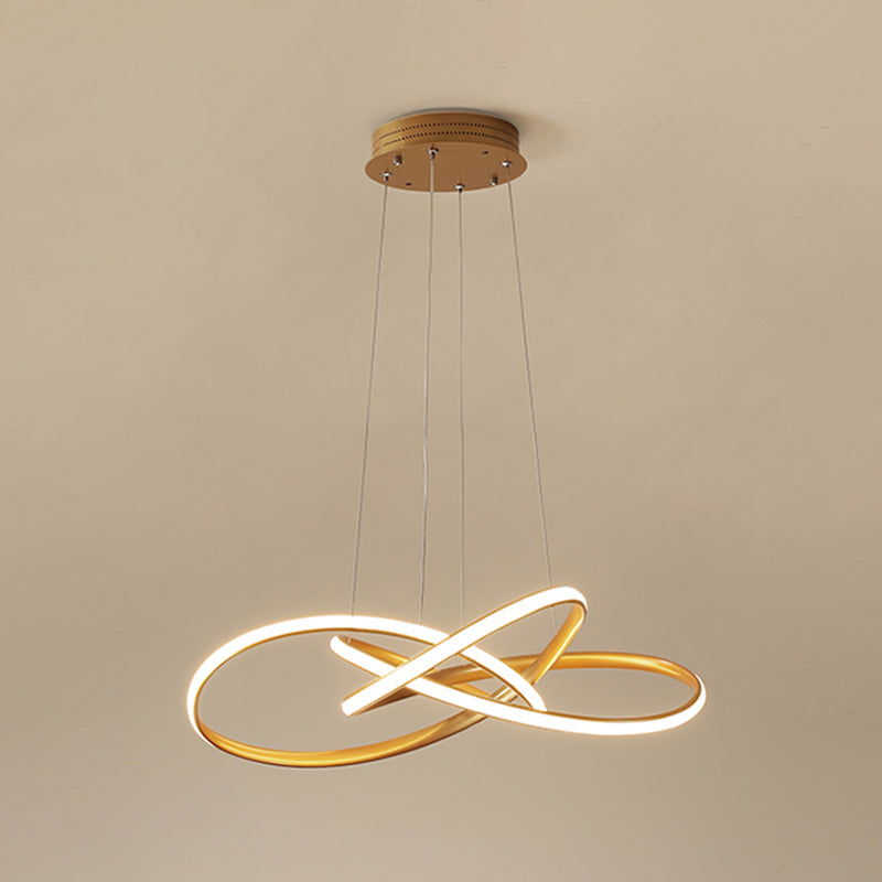 Cycle Shade lampadario Light Light Metal Modern 1 Funzione illuminazione lampadario leggero