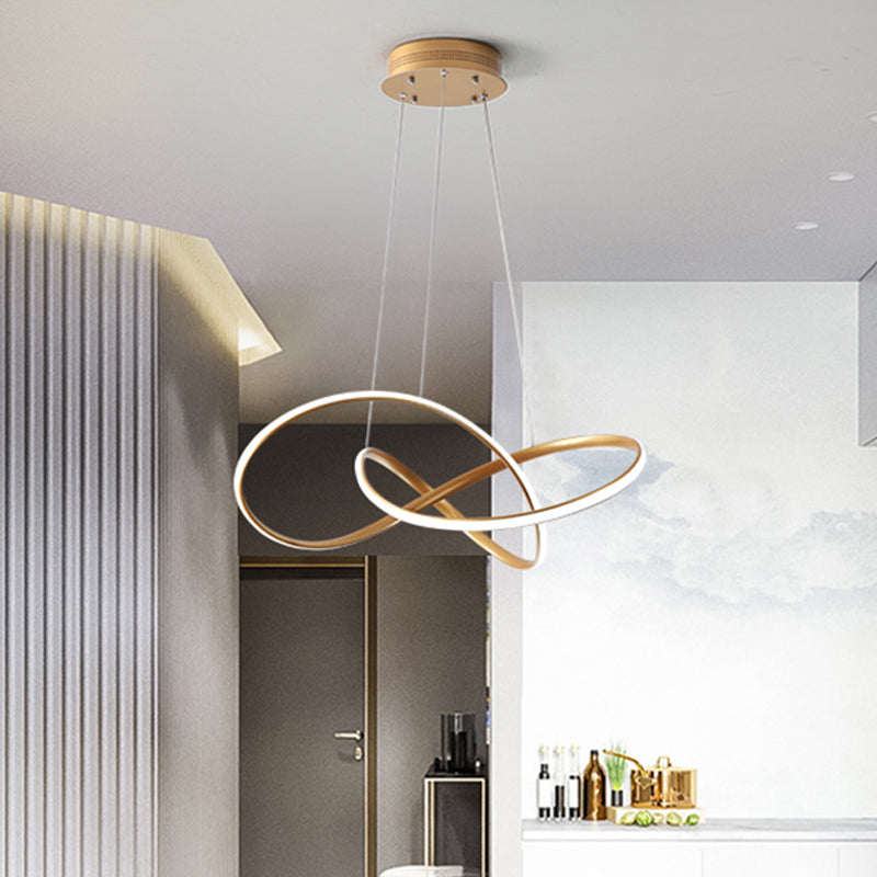 Cycle Shade lampadario Light Light Metal Modern 1 Funzione illuminazione lampadario leggero