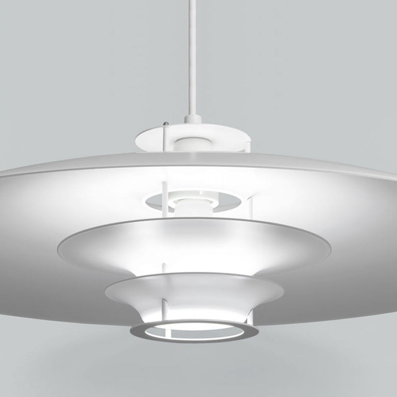 1 Luz de colgante colgante único de estilo moderno de metal para restaurante para restaurante