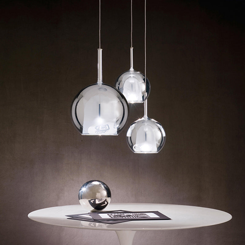 Contemporary Glass Shade Hanging Light Creative Pendant Lighting Fixture