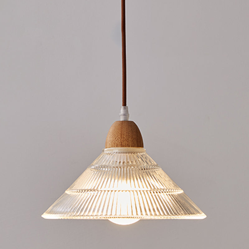 Estilo moderno Luz colgante Capacidad de iluminación de colgante de vidrio creativo para el comedor