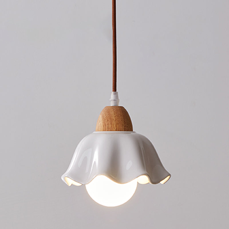 Estilo moderno Luz colgante Capacidad de iluminación de colgante de vidrio creativo para el comedor