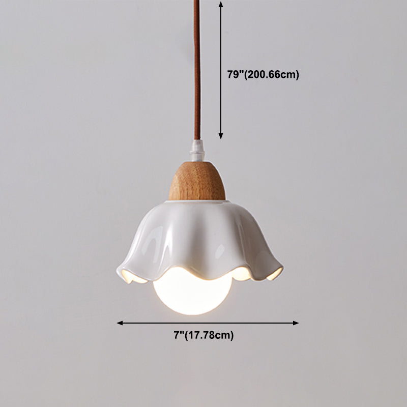 Estilo moderno Luz colgante Capacidad de iluminación de colgante de vidrio creativo para el comedor