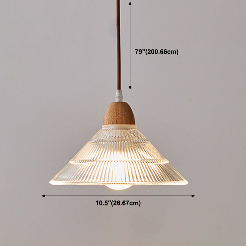 Estilo moderno Luz colgante Capacidad de iluminación de colgante de vidrio creativo para el comedor