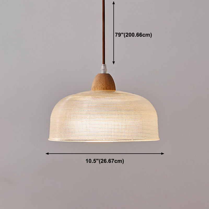 Estilo moderno Luz colgante Capacidad de iluminación de colgante de vidrio creativo para el comedor