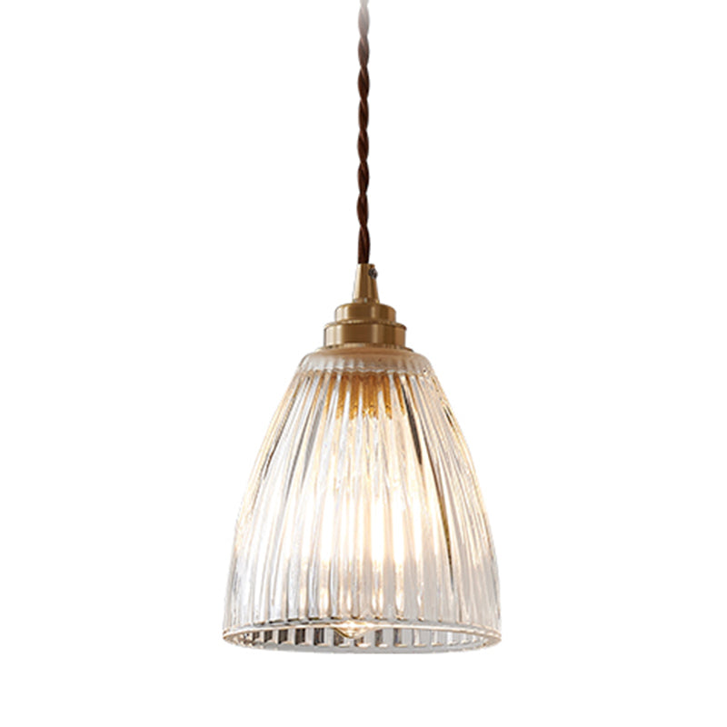 Glass de style moderne suspension d'éclairage de pendentif créatif