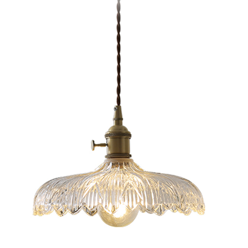 Glass de style moderne suspension d'éclairage de pendentif créatif