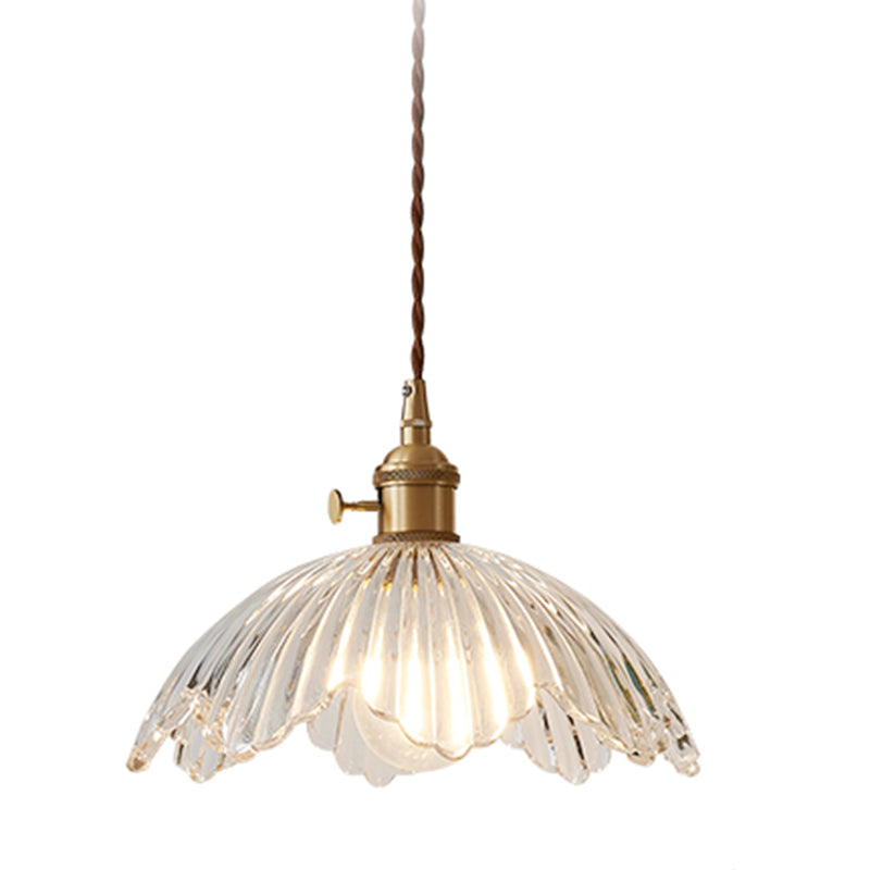 Glass de style moderne suspension d'éclairage de pendentif créatif