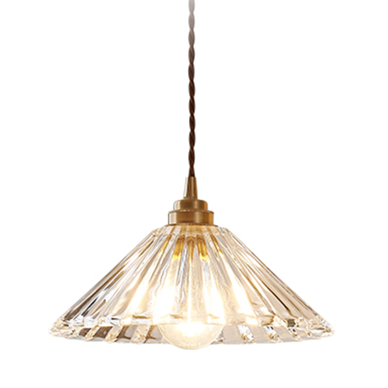 Glass de style moderne suspension d'éclairage de pendentif créatif