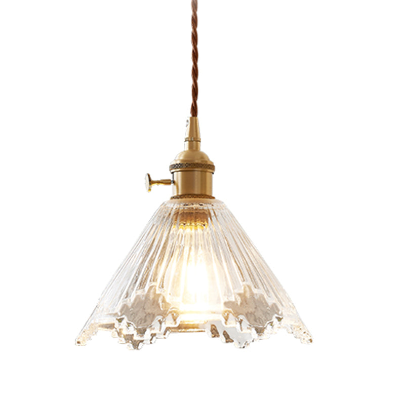 Glass de style moderne suspension d'éclairage de pendentif créatif