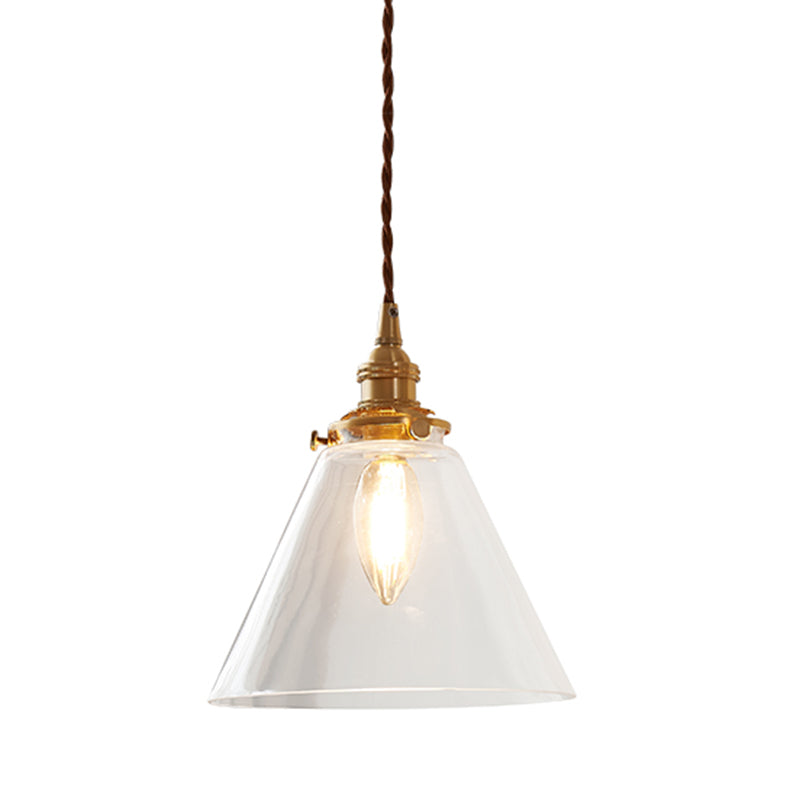 Glass de style moderne suspension d'éclairage de pendentif créatif